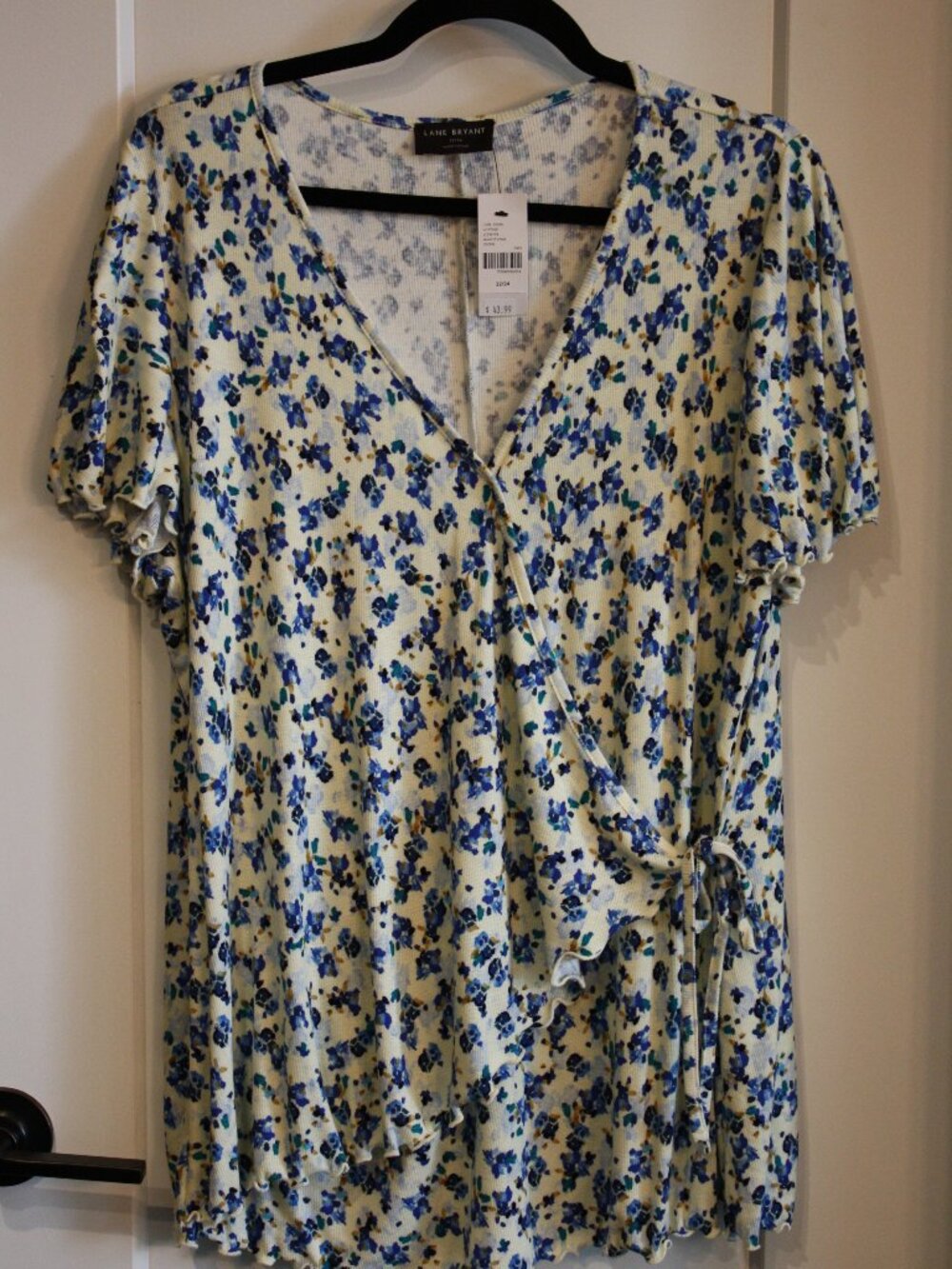 Lane Bryant, Size 22, Wrap Front top NWT